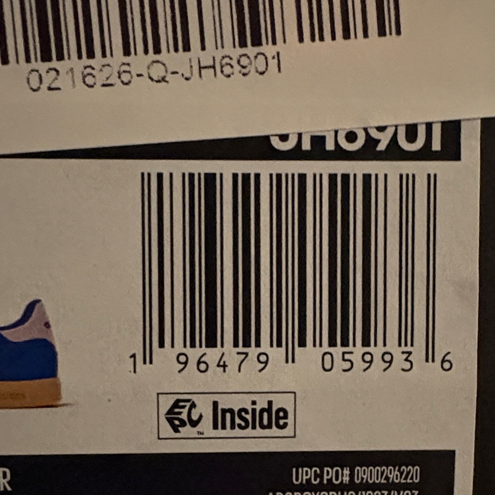 Adidas Breaknet Sleek NIB Blue & Pink Athletic Sneakers with Gum Sole 6.5 Women - Picture 14 of 15
